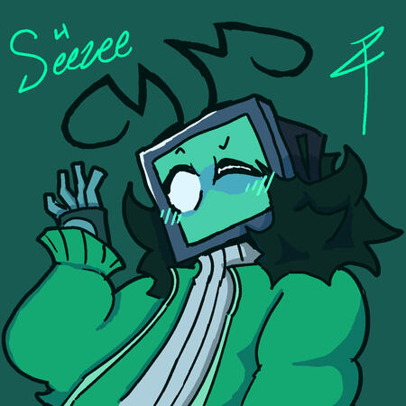 I drew this for a friend (for no reason lmfao)